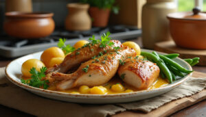 découvrez notre recette traditionnelle de lapin à la moutarde, facile à préparer comme chez grand-mère, pour un repas savoureux et authentique.