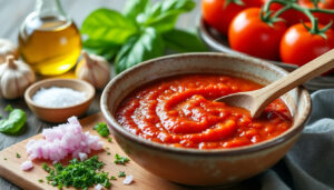 découvrez notre recette facile et rapide de sauce tomate maison, saine et savoureuse, parfaite pour rehausser tous vos plats en un rien de temps.