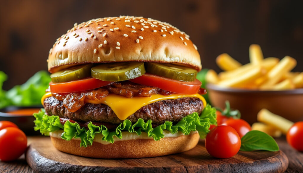 découvrez notre recette gourmande et facile à préparer de burger angus maison, pour un repas savoureux et réussi à coup sûr.