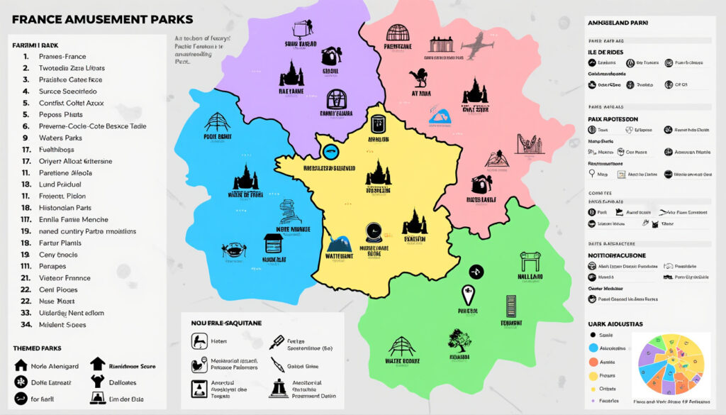 découvrez notre carte interactive des parcs d’attractions en france 2024, avec un guide complet pour planifier vos visites et profiter des meilleures attractions cette année.