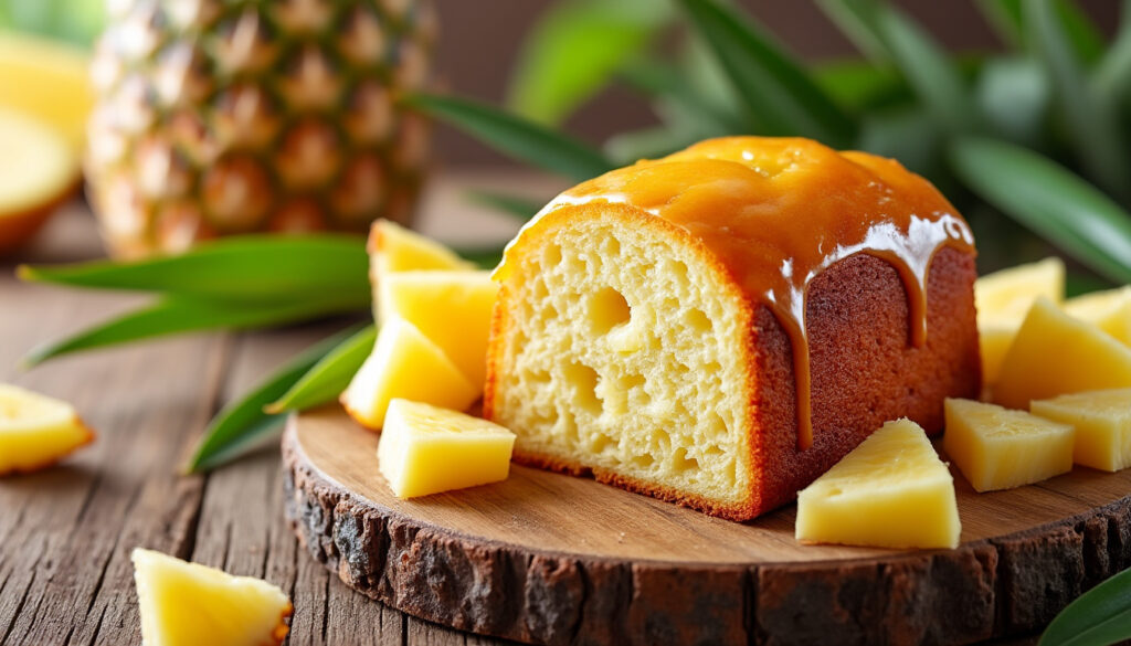 découvrez notre recette facile et rapide pour un gâteau à l'ananas moelleux, parfait pour toutes les occasions gourmandes.