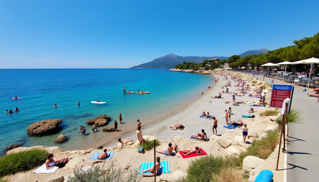 découvrez la plage de la calade à toulon : guide complet, accès facile et activités incontournables pour une journée inoubliable au bord de la mer méditerranée.