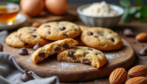 découvrez notre recette simple et rapide de cookies sans gluten, moelleux et faits maison, parfaits pour une pause gourmande saine et savoureuse.