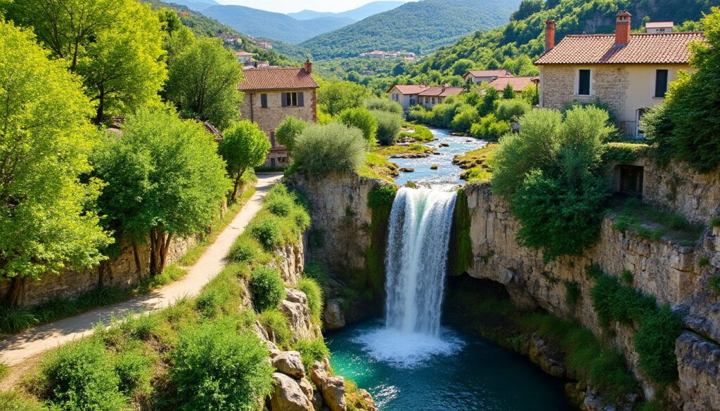 découvrez la cascade d'agaras dans l'hérault : une randonnée incontournable entre paysages naturels préservés et villages pittoresques. partez à l'aventure au cœur de la nature authentique.